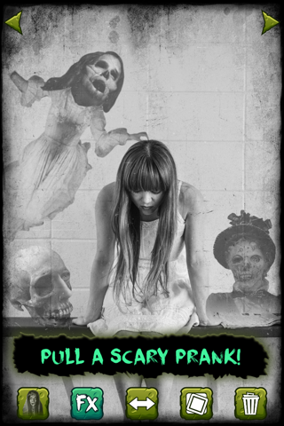 Scary Ghost Camera: Fun Paranormal Photo Stickers screenshot 3