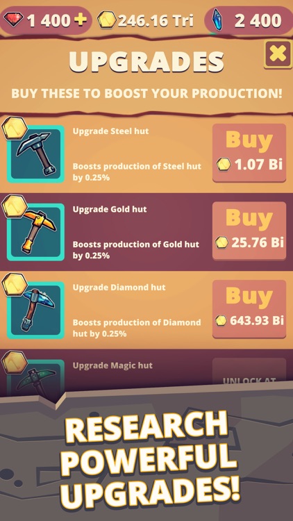 Idle Mine: Clicker Game