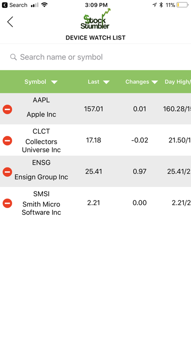 StockStumbler screenshot 3