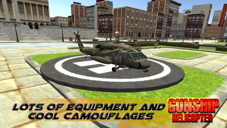 GunShip Helicopter