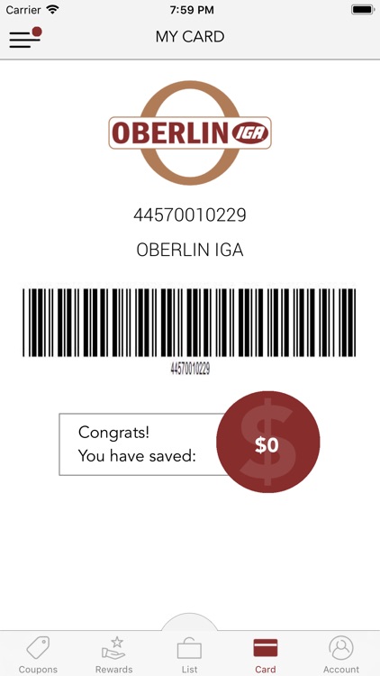 Oberlin IGA screenshot-3