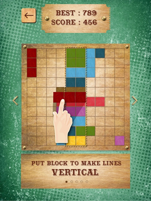 Screenshot #5 pour Retro Block Puzzle Game