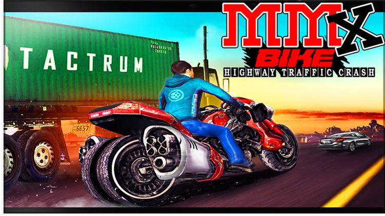 MMX Highway Bike Traffic Crash