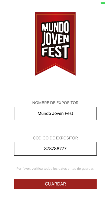 Screenshot #1 pour MundoJoven Fest Expo