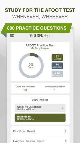 Game screenshot AFOQT Practice Test mod apk