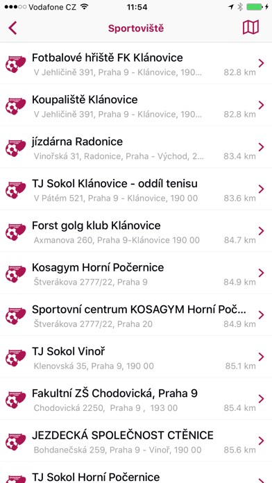 Praha sportovní screenshot 4