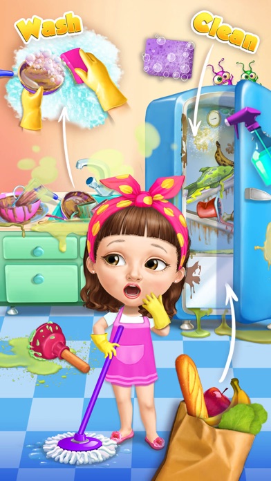 Sweet Baby Girl Cleanup 5 - No Ads Screenshot