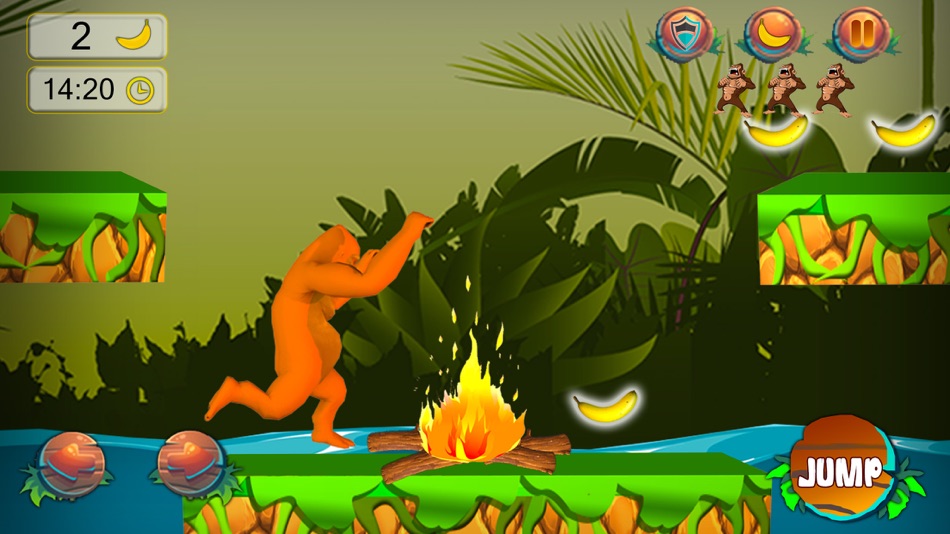 #1. Monkey Run Simulator 2k17 (iOS) Podle: Five River Solutions Private Limited