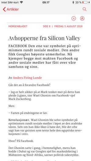 Morgenbladet e-avis(圖3)-速報App