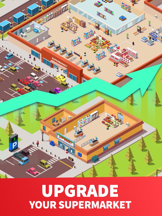 Idle Supermarket Tycoon - Idle Management Game