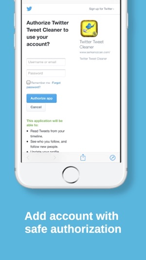 Tweet Cleaning - Delete Tweets(圖3)-速報App