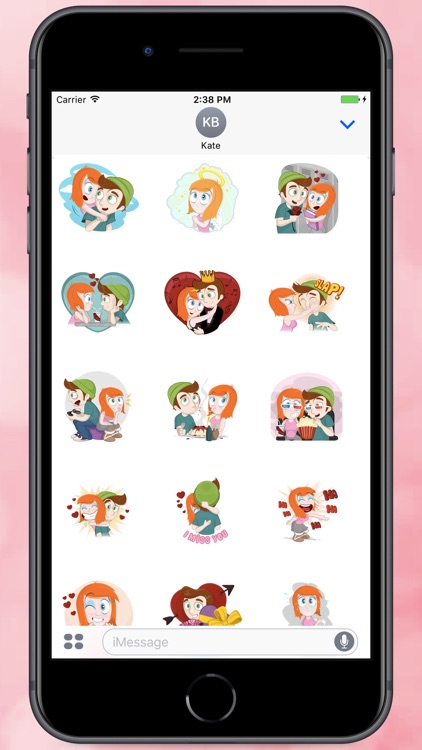 Sweet Young Love Stickers