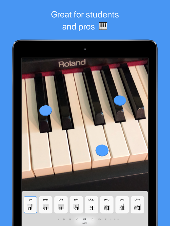 Tonic - AR Chord Dictionary iPad screenshot 4 - Music app