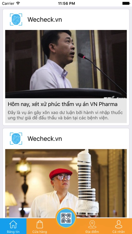 Wecheck - Đánh bại hàng giả