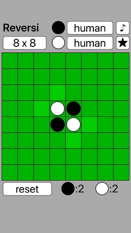 #1. Reversi(Simple) (iOS) Podle: Masanao Baba