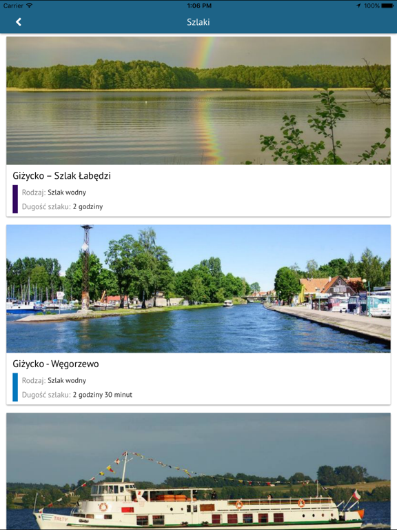 Żegluga Mazurska iPad screenshot