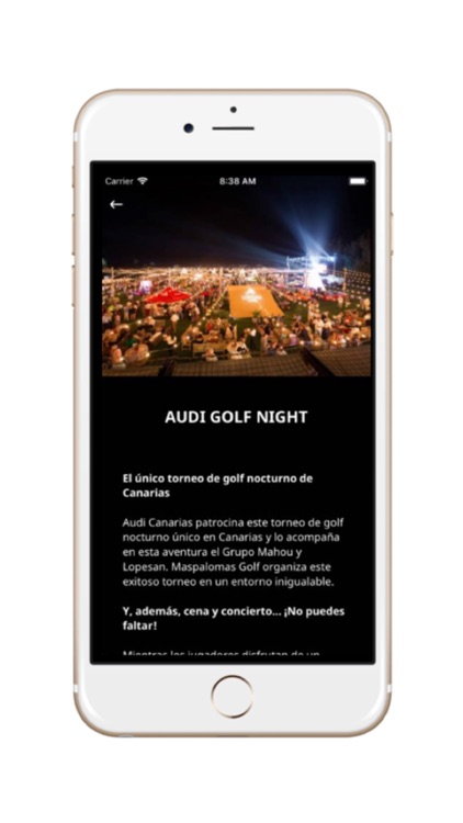 Audi Golf Night