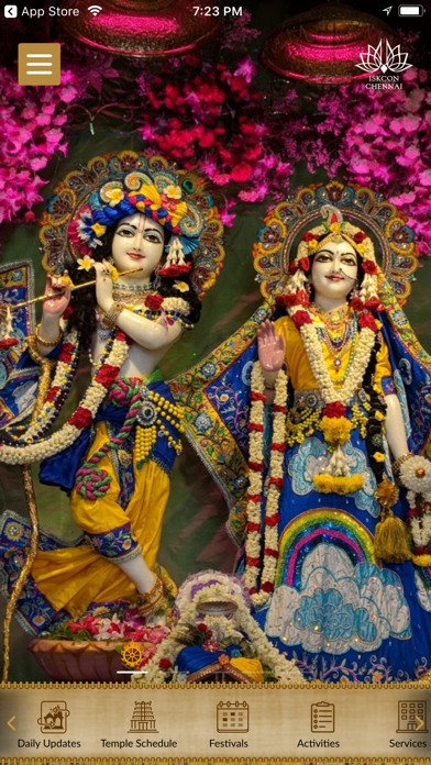ISKCON Chennai Screenshot
