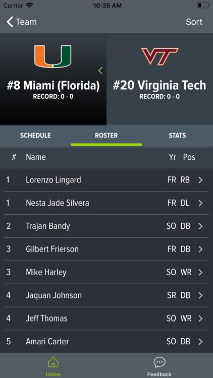 Virginia Tech Football screenshot-5