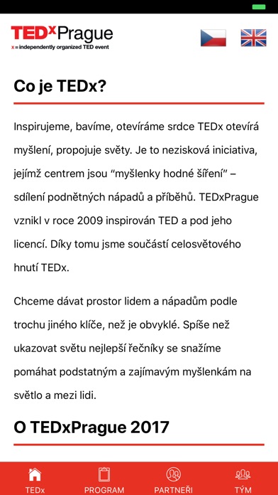 TEDxPrague screenshot 2