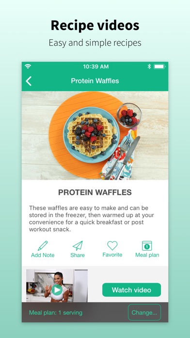 Mealplan: Meal Plans & Recipes screenshot 2