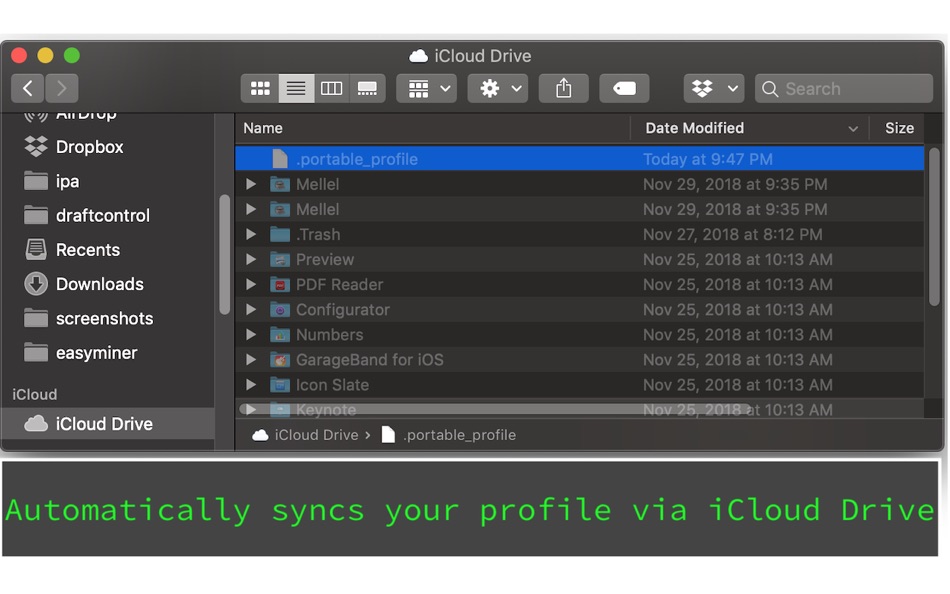 #3. Portable Profile (macOS) 由: Stephen Lind