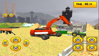 Real Crane Sand Excavator 3D screenshot 3