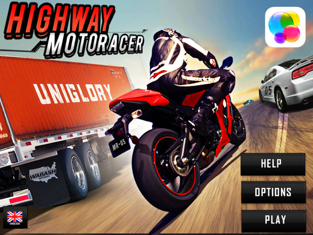 ‎Highway Bike Racer : 3D Racing Screenshot