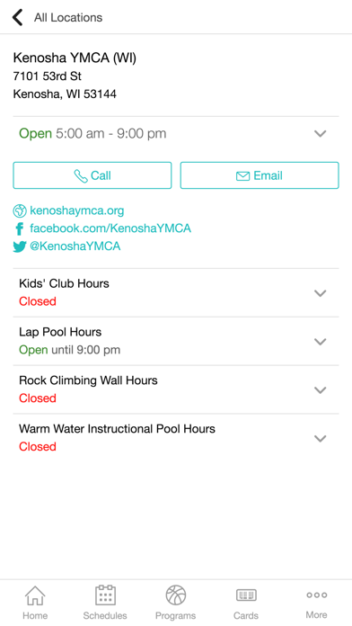 Screenshot #1 pour Kenosha YMCA