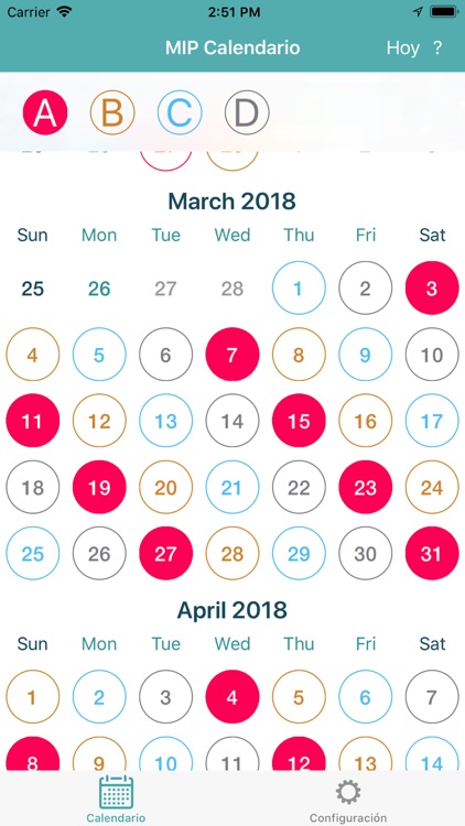 MIP Calendario screenshot-3
