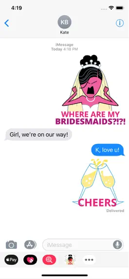 Game screenshot Bridezillas Stickers hack