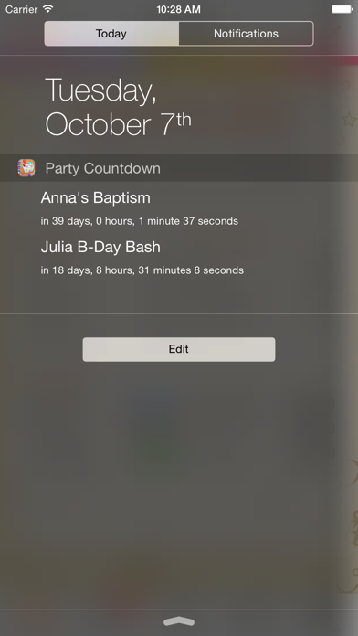 Birthday & Party Planner Screenshot