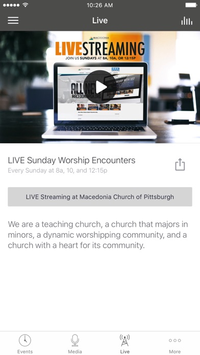 Macedonia Church of Pittsburgh screenshot 3