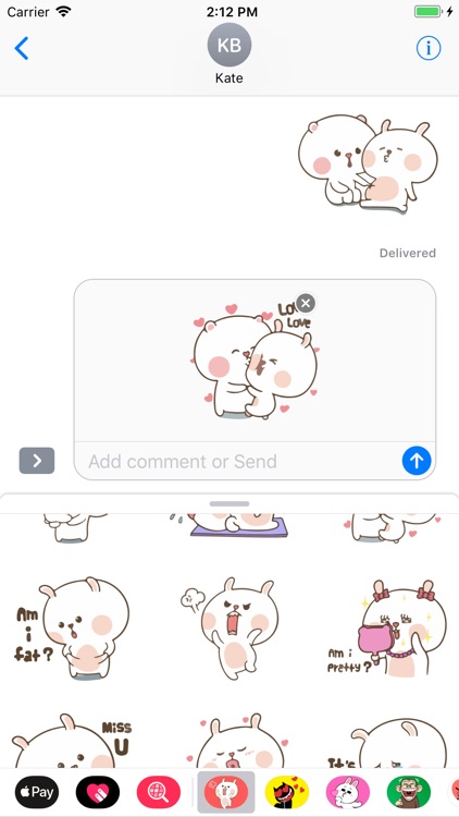 Ivy Cute Emojis Stickers App