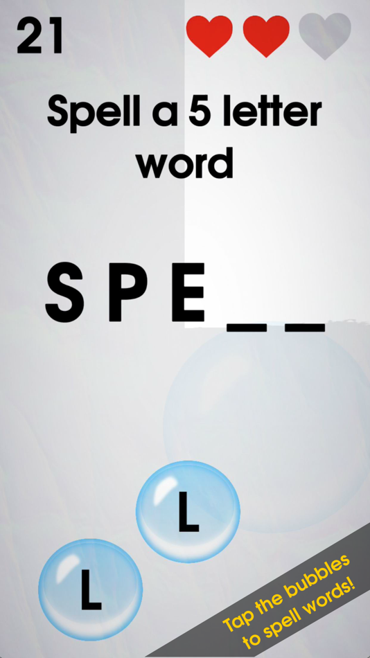 #1. Death By Spell Check - a quick spelling game (iOS) 由: Wix Games Ltd.