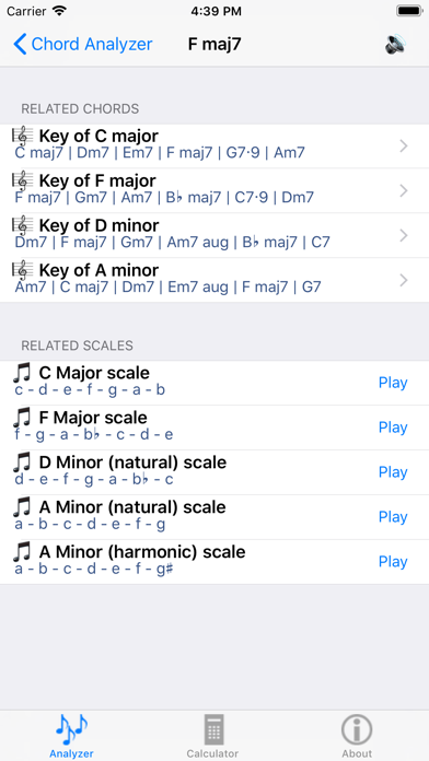 chord Finder Screenshot