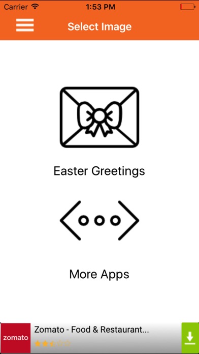 Screenshot #1 pour Easter Greetings Card Framer
