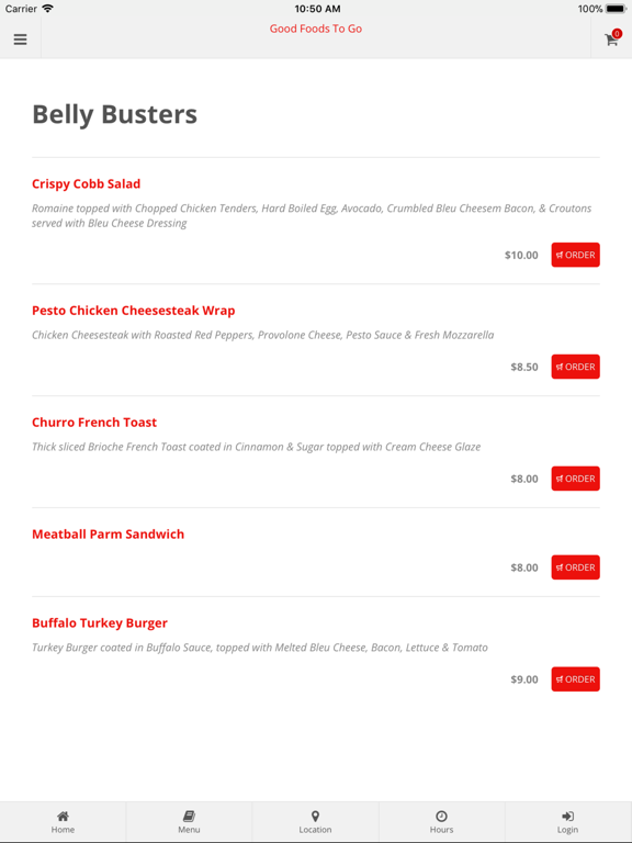 Screenshot #5 pour Good Foods To Go Deli Bakery