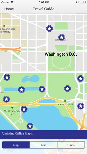 Washington D.C. - Travel Guide iPhone Screenshot 4