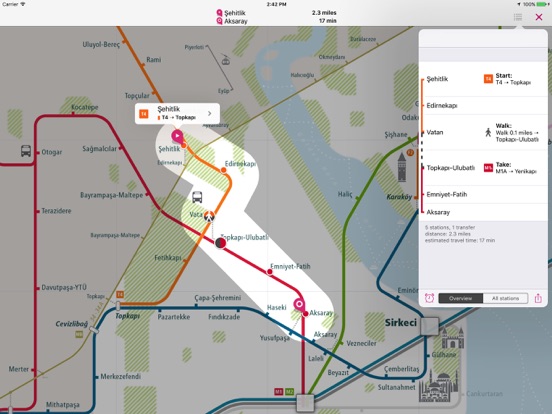 Screenshot #6 pour Istanbul Rail Map Lite