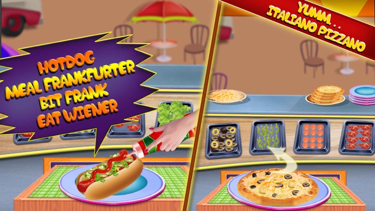 Fast Food Truck Park Chef Game screenshot-3