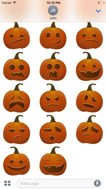 Halloween Pumpkin Emoji Fc