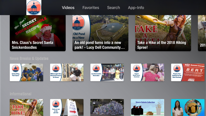 Screenshot #1 pour Hillsborough County TV