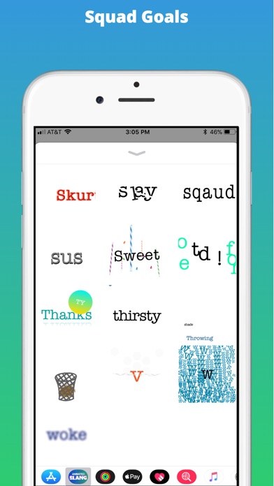 Animated Slang Stickers screenshot 4