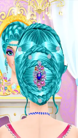 Game screenshot Ice Queen Beauty Makeup Salon apk