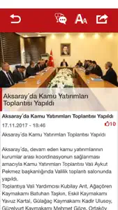 Aksaray Haber68 screenshot #2 for iPhone