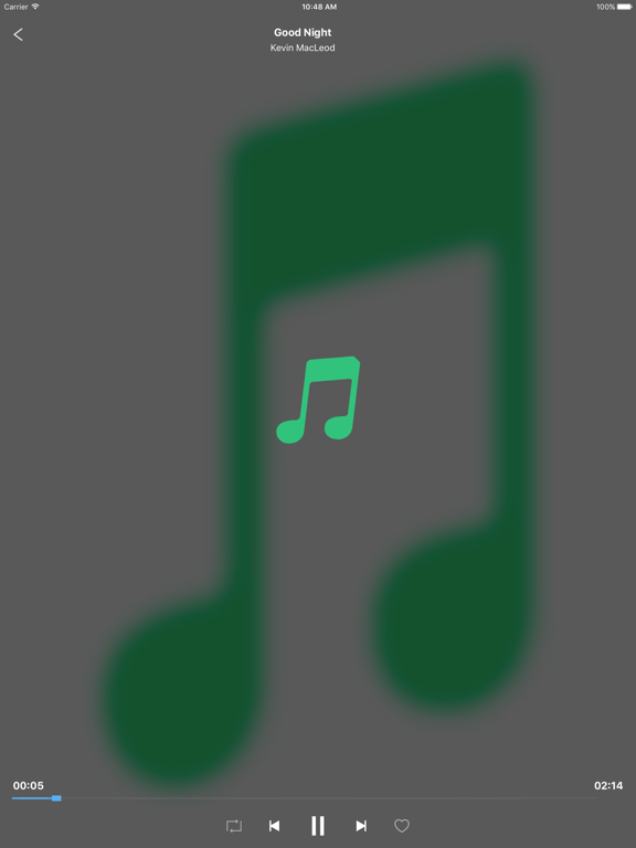 Screenshot #4 pour Good Music Player