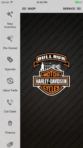 Bull Run Harley-Davidson screenshot #1 for iPhone