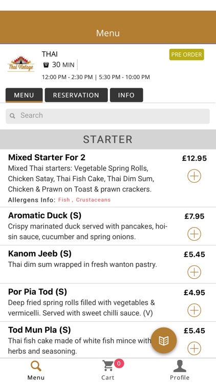 Thai Vintage restaurant