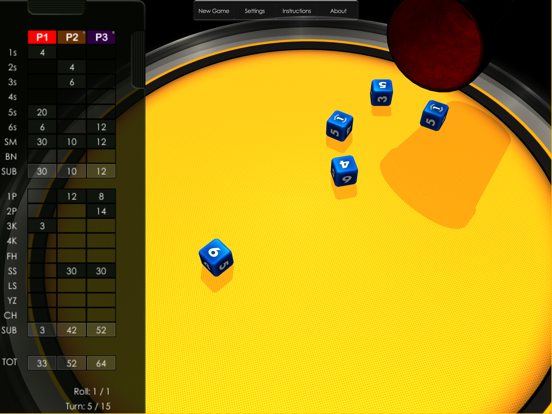 Screenshot #5 pour Yatzy.